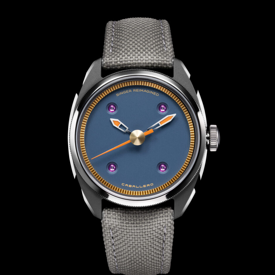 caballero titanium avio blue soldat black
