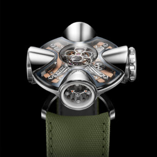 MB&F HM11 Architect – Titanium, 750/1000 5N Rose Gold