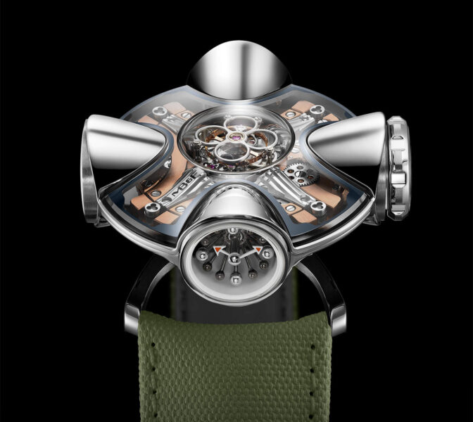 MB&F HM11 Architect – Titanium, 750/1000 5N Rose Gold