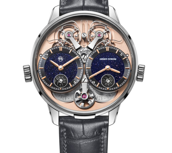 ARMIN STROM – DUAL TIME GMT RESONANCE AVENTURINE