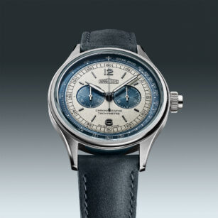 ANGELUS CHRONOGRAPHE TACHYMÈTRE STEEL GREY  OCHCSU01AV1155S