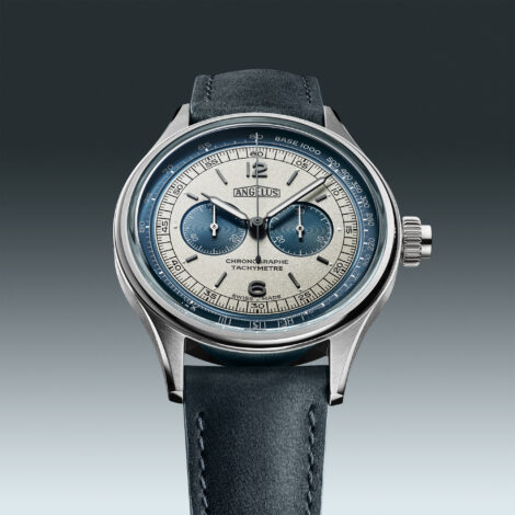 ANGELUS CHRONOGRAPHE TACHYMÈTRE STEEL GREY  OCHCSU01AV1155S